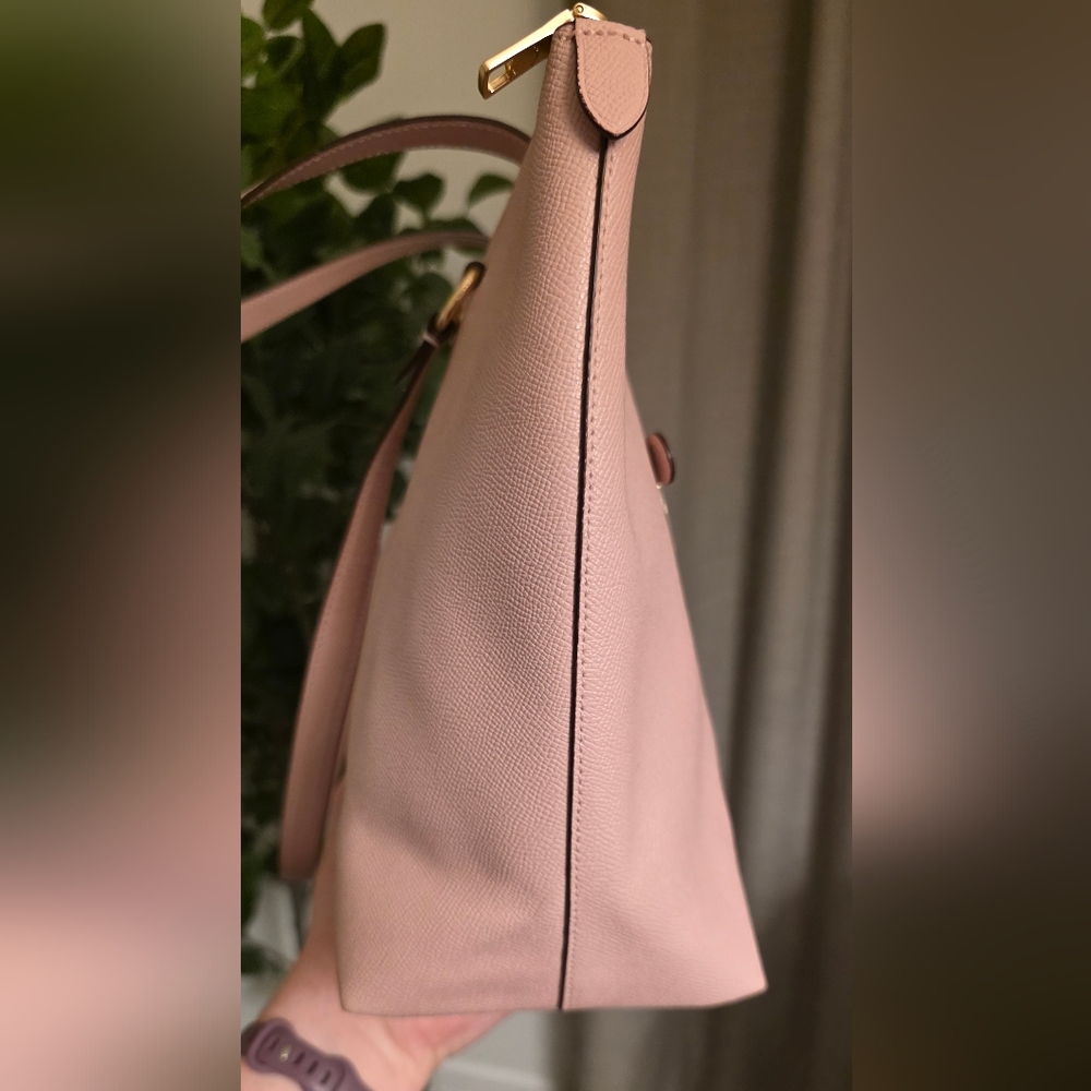 Coach Pink Gallery Tote with Rose Bouquet Interior - Picture 5 of 8